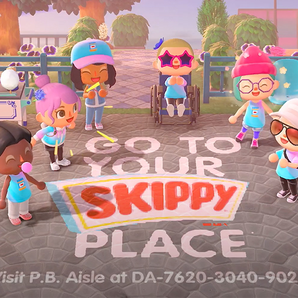 SKIPPY Peanut Butter Lets Animal Crossing Players Virtually Escape from their Virtual Escape